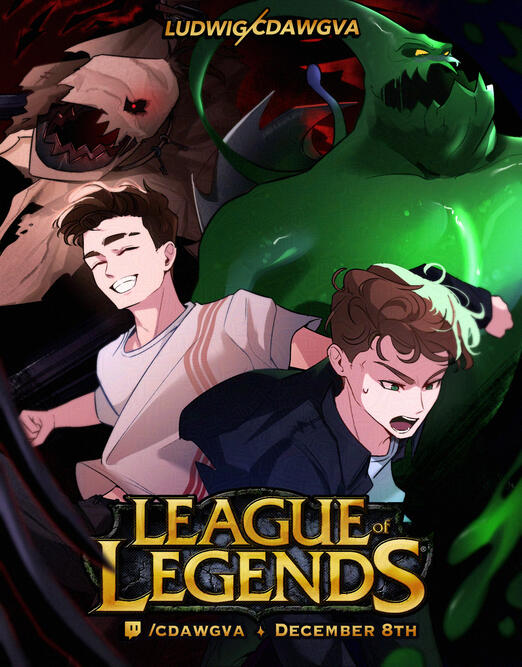 CDawgVA 'LoL' Promo Art