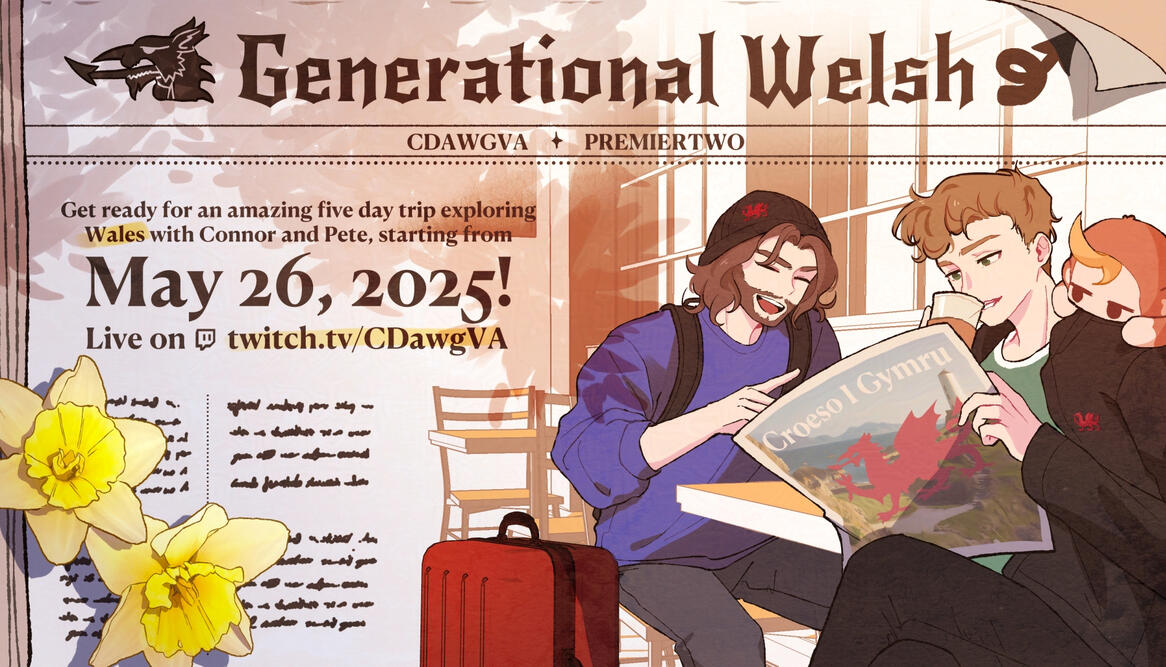 CDawgVA 'Generational Welsh' Promo Art