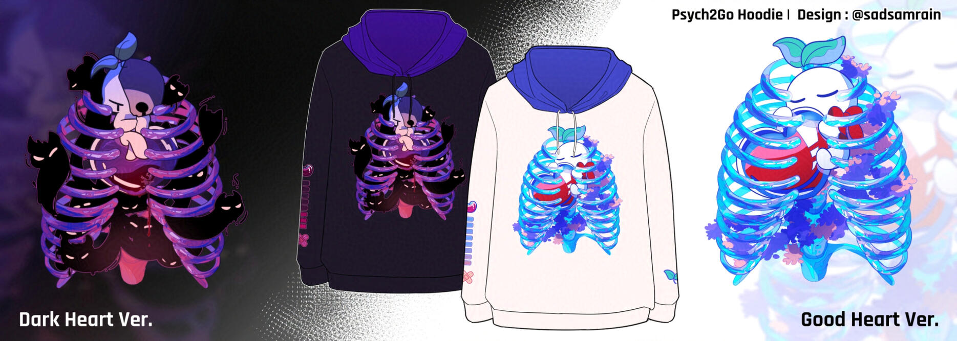 Psych2Go Heart Hoodie